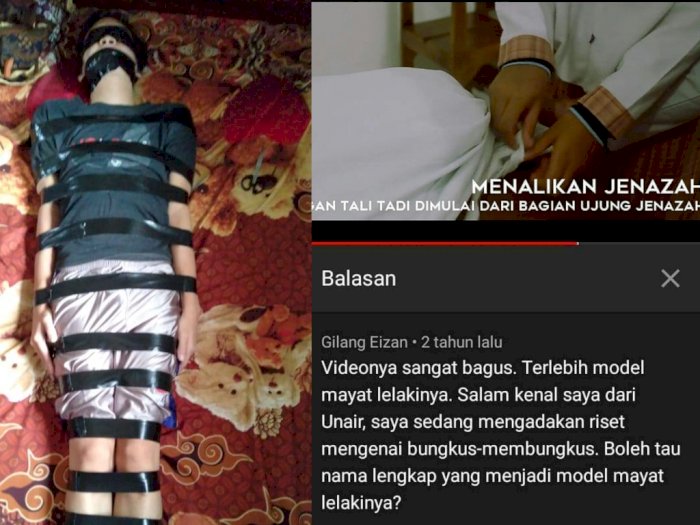 Pelaku Fetish Kain Jarik Pernah Incar Model Mayat di Video Tutorial Pengkafanan Jenazah