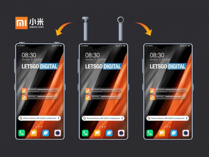 Xiaomi Patenkan Smartphone Terbaru dengan Built-In Wireless Earphone!