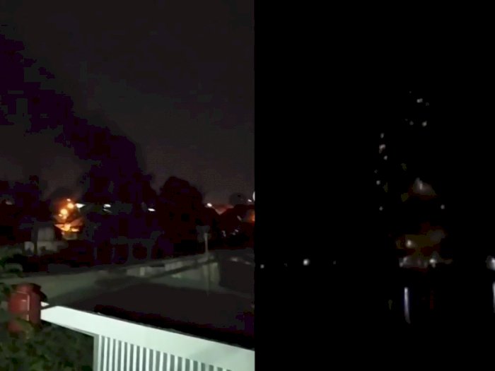 Video Ledakan di Gudang Mako Brimob, Warga Anggap Pesta Kembang Api
