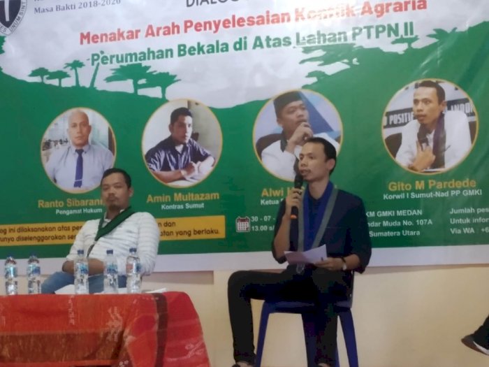 Konflik Kwala Bekala di Lahan PTPN II, GMKI Dorong Penyelesaian Melalui Hukum Pertanahan