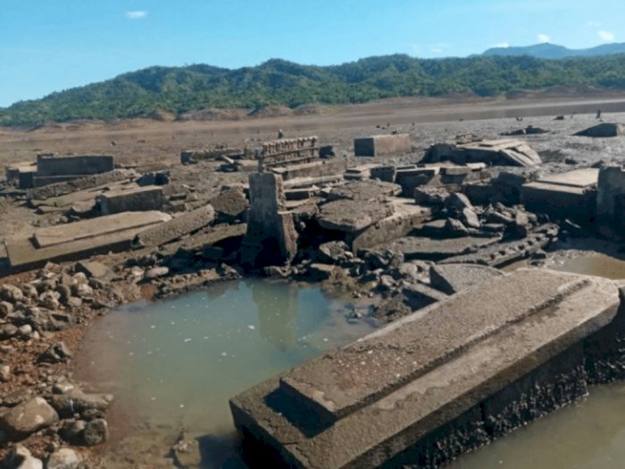 Old Pantabangan, Kota yang Pernah Tenggelam di Filipina Kini Timbul Lagi