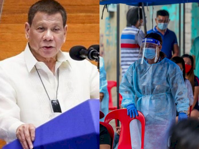 Kesal Lihat Dokter Mengeluh, Presiden Filipina Ancam Bunuh Semua yang Terinfeksi Covid-19