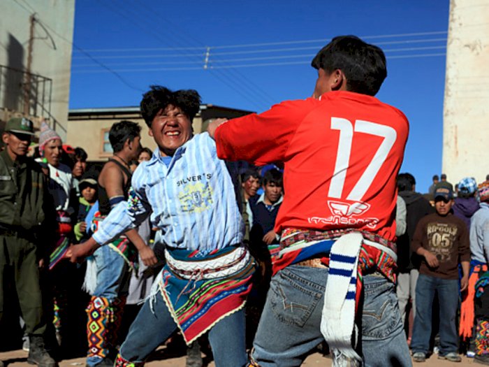 Pertempuran Tinku, Tradisi Baku Hantam di Bolivia 