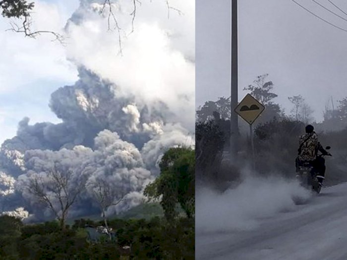 Hari Ini Gunung Sinabung Dua Kali Erupsi, Masyarakat Diimbau Waspadai Banjir Lahar