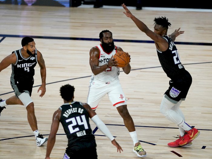 FOTO: Houston Rockets Kalahkan Sacramento Kings 129 - 112