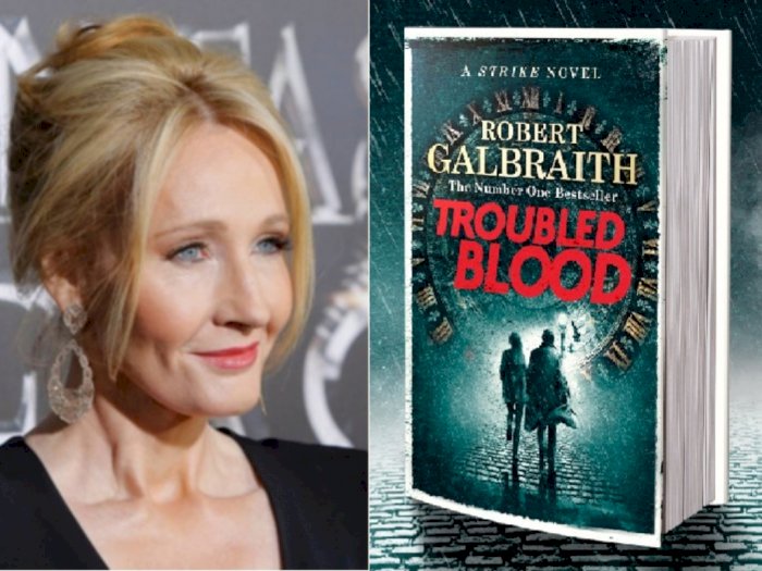 JK Rowling akan Rilis Novel Detektif Seri Kelima Cormoran Strike 'Troubled Blood'