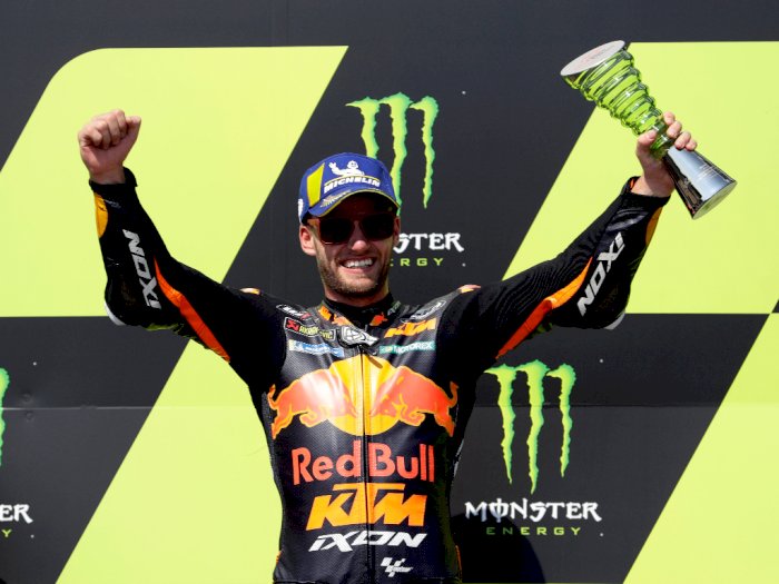 FOTO: Brad Binder Antarkan Kemenangan Perdana KTM di MotoGP