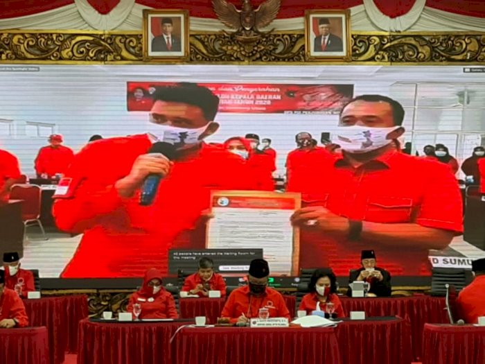 PDIP Resmi Usung Menantu Jokowi dan Keponakan Prabowo di Pilkada 2020