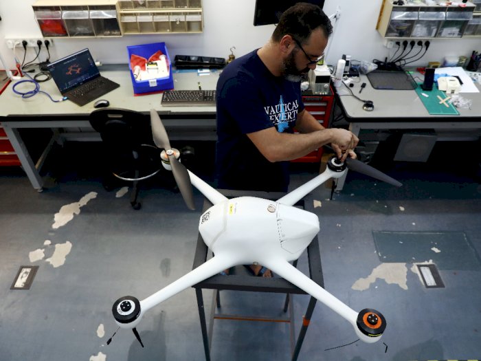 Singapura Gunakan Drone untuk Tegakkan Social Distancing Cegah Covid-19
