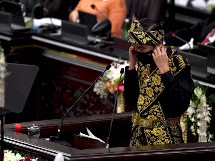 FOTO: Presiden Jokowi pada Sidang Tahunan MPR