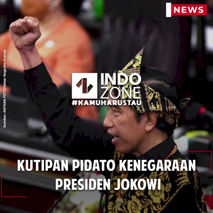 Kutipan Pidato Kenegaraan Jokowi