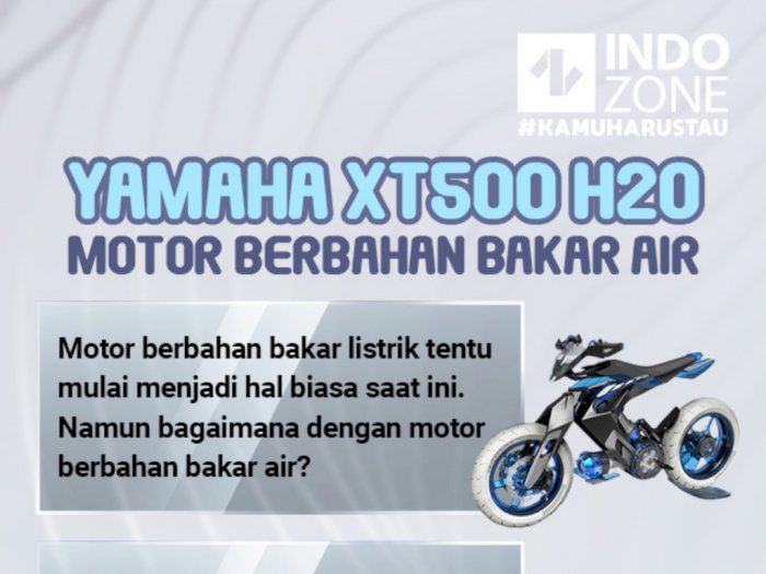 Yamaha XT500 H2O, Motor Berbahan Bakar Air