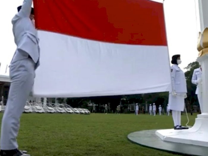 Begini Khidmatnya Upacara Detik-detik Proklamasi di Istana Merdeka Jakarta