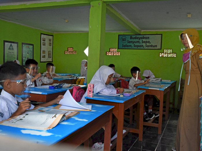 Kemendikbud Sebut 2.473 Sekolah di Zona Hijau-Kuning Telah Belajar Tatap Muka