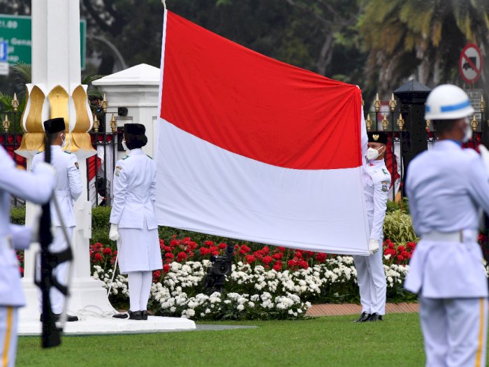 FOTO: Upacara Peringatan Detik-detik Proklamasi di Istana Merdeka