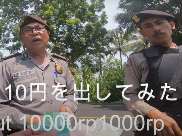 2 Polisi Tilang Turis Jepang Rp1 Juta Telah Dimutasi, Kemungkinan akan Dipecat