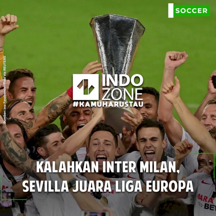 Kalahkan Inter Milan, Sevilla Juara Liga Europa