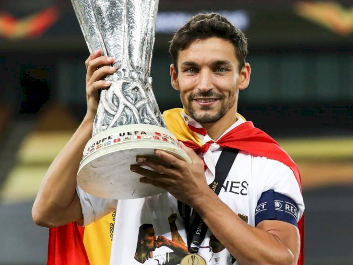 Kapten Sevilla Tiga Kali Raih Gelar Liga Europa, Dedikasikan untuk Almarhum Reyes & Puerta