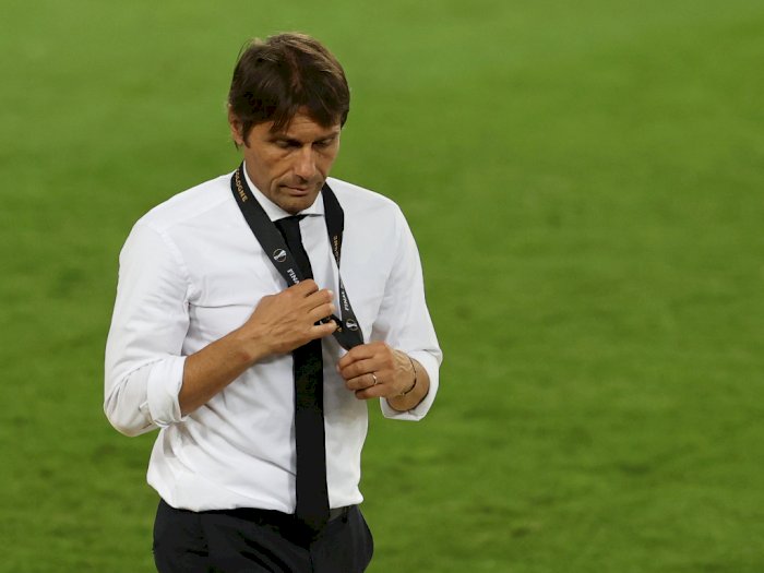 Jadi Runner-Up Liga Eropa, Conte Ragukan Masa Depannya di Inter Musim Depan