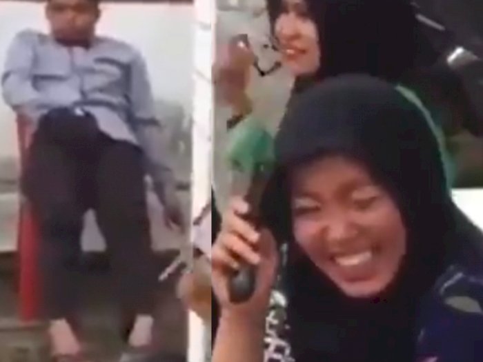 Wanita Ini Tertawa Girang Lihat Pria Sedang Merancap, Dihujat Netizen