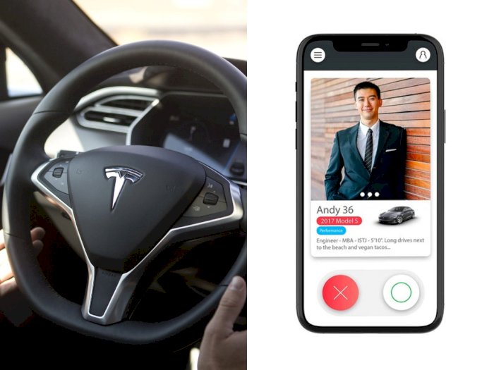 Pencinta Tesla Dapatkan Aplikasi 'Tinder' untuk Cari Pasangan yang Juga Suka Tesla