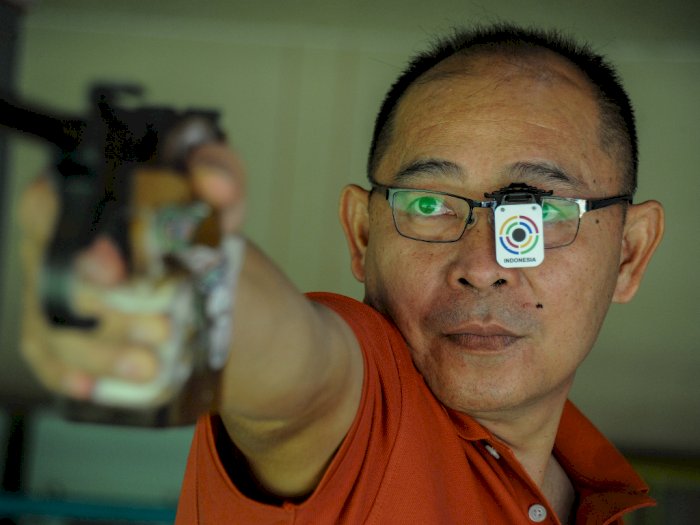 FOTO: Pelatda Menembak Jawa Barat Kembali Gelar Latihan