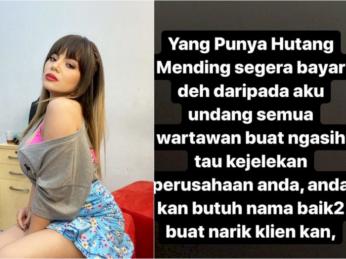 DJ Dinar Candy Ngamuk Gegara Utang Tak Kunjung Dibayar, Siap Panggil Wartawan