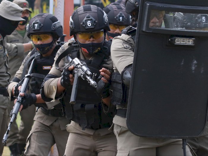12 Terduga Teroris Ditangkap Densus 88 di Kalsel, Bali dan NTB