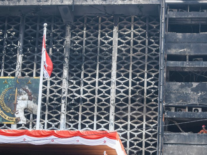 Total 99 Saksi Diperiksa Polri Terkait Terbakarnya Gedung Kejaksaan Agung