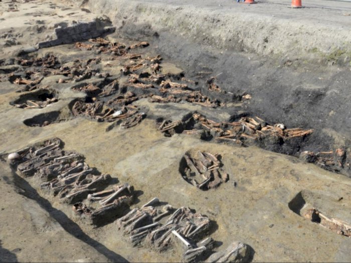 Ribuan Tulang Belulang Manusia Ditemukan di Kuburan Keramat Osaka