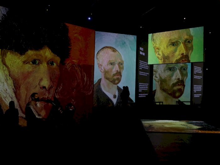 FOTO: Pameran Van Gogh Alive di Mexico City