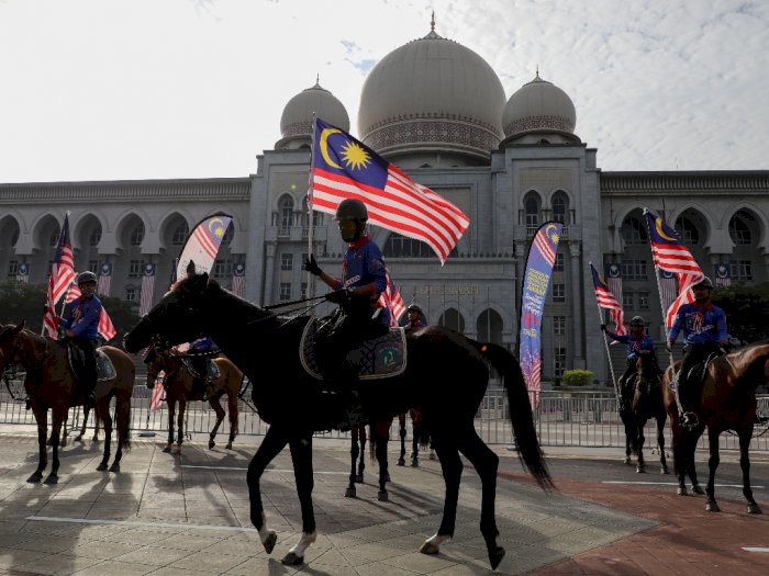 FOTO: Gladi Bersih Acara Hari Kemerdekaan Malaysia di Putrajaya
