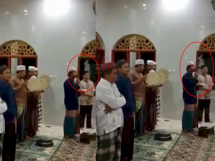 Hii Seram, Viral Video Penampakan Pocong saat Ada Selawatan di Masjid