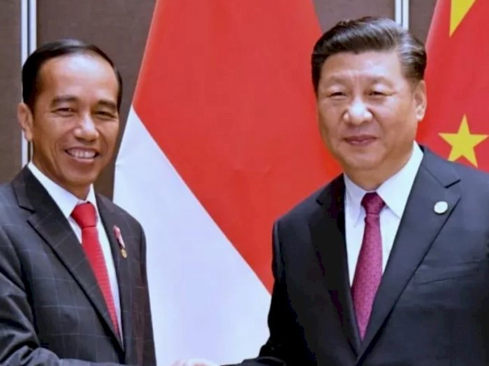 70 Tahun Hubungan Baik, Xi Jinping Ucapkan Selamat Pada Jokowi