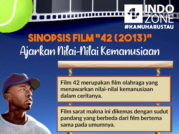 Sinopsis Film "42 (2013)" - Ajarkan Nilai-Nilai Kemanusiaan