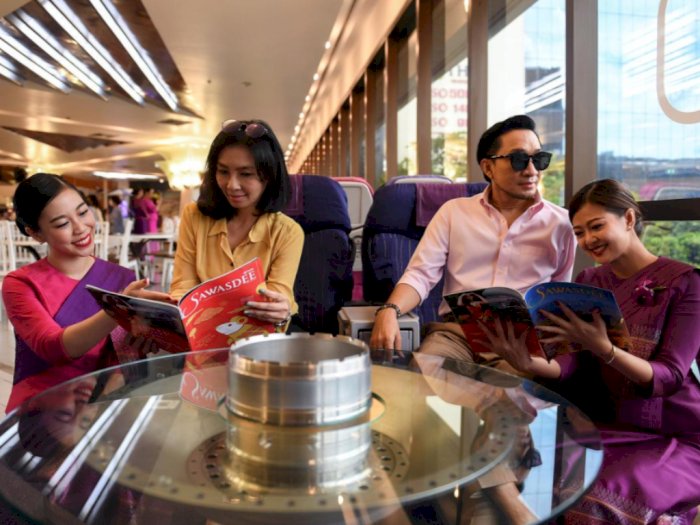 Thai Airways Buka Restoran Buat Pelanggan yang Kangen Makanan di Pesawat