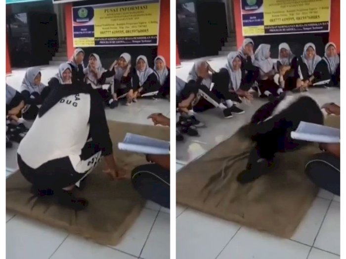 Video Aksi Siswi Gagal Koprol Saat Pelajaran Olahraga Bikin Netizen Nostalgia