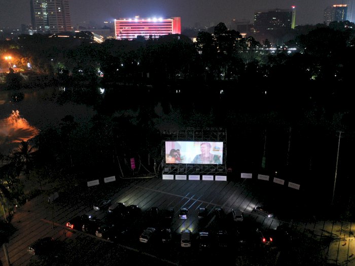 FOTO: Cinema Drive-In di Jakarta