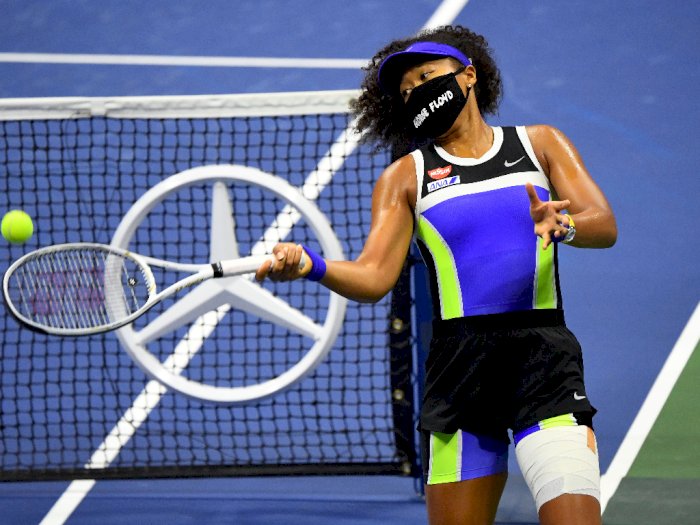 FOTO: Naomi Osaka Melaju ke Semifinal US Open 2020 Usai Kalahkan Rogers