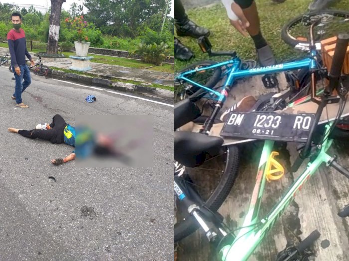 Tragis! Wanita Ini Tewas Ditabrak Pajero Sport saat Asyik Bersepeda, Pelaku Melarikan Diri