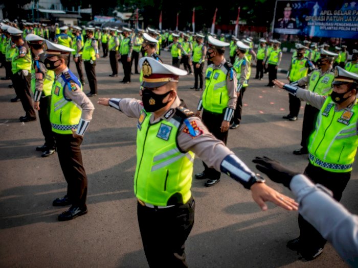  6.800 Personel Gabungan Diturunkan Amankan PSBB di Jadetabek: Gelar Patroli dan Razia