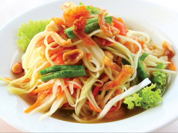 Resep Sederhana Som Tom atau Salad Pepaya Khas Thailand