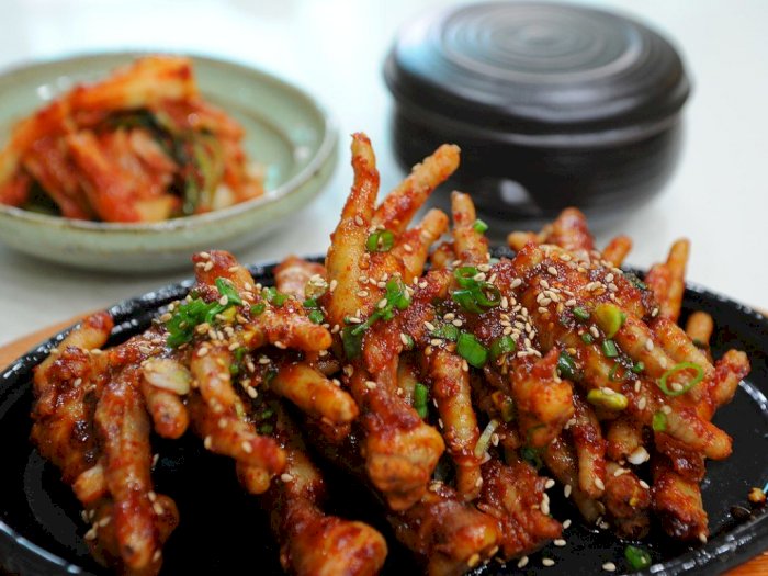 Resep Mudah Ceker Ayam Saus Pedas Ala Korea