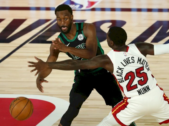 FOTO: Miami Heat Kalahkan Boston Celtics 117-114 