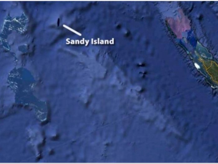 Sandy Island, Pulau Misterius di Dalam Peta yang Tak Dapat Ditemukan 