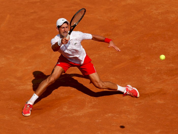 FOTO: Novak Djokovic Kembali Ke Jalur Kemenangan di Roma