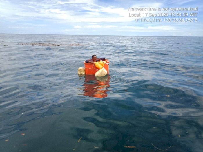 Kuasa Tuhan, Nelayan Ini Selamat Terdampar 4 Hari di Tengah Laut, Mengapung dalam Box Ikan