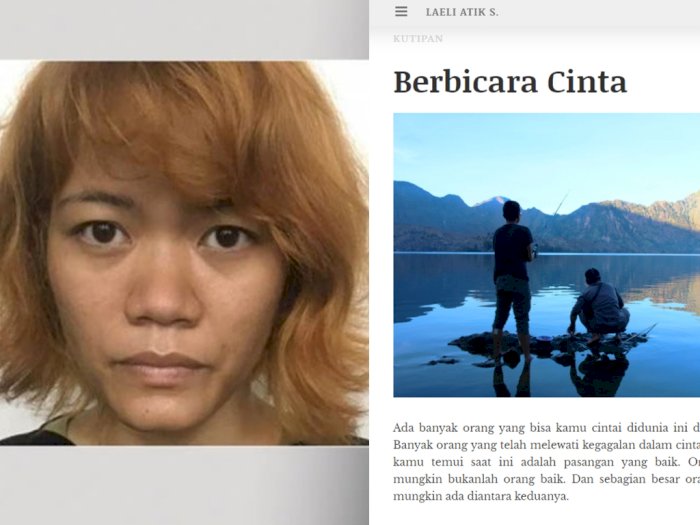 Wanita Pelaku Mutilasi di Kalibata City Punya Blog Pribadi, Pernah Menulis tentang Cinta