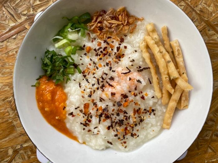 Resep Bubur Nasi Udang untuk Sarapan Pagi Keluarga Sehat