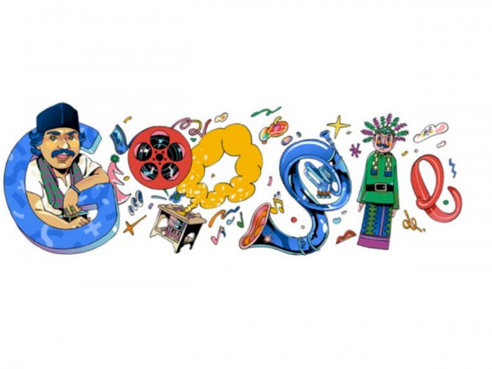 Hari Ini Google Doodle Tampilkan Sosok Benyamin Sueb